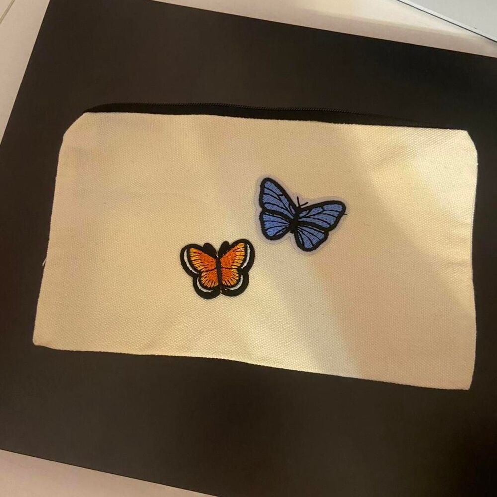 Butterfly Zipper Pouch